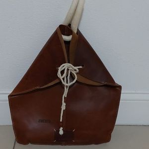 Velez tula  leather backpack